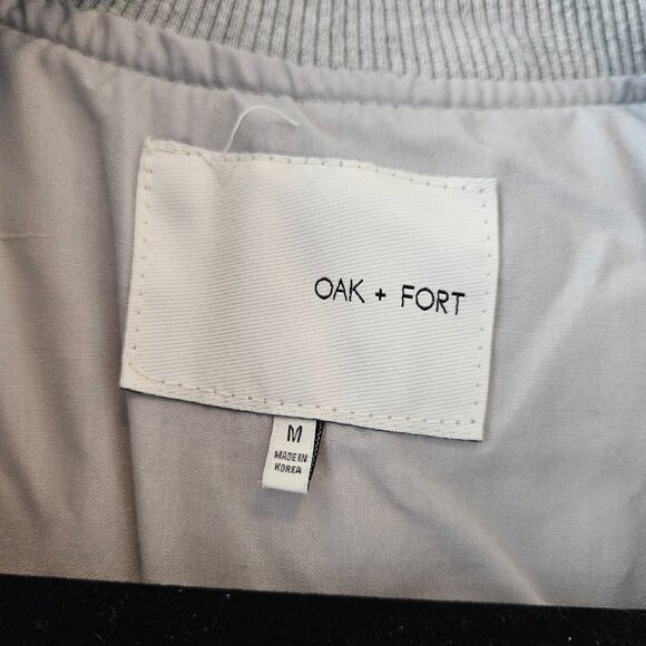 Oak & Fort Quilted Bomber Jacket - Picture 3 of 3